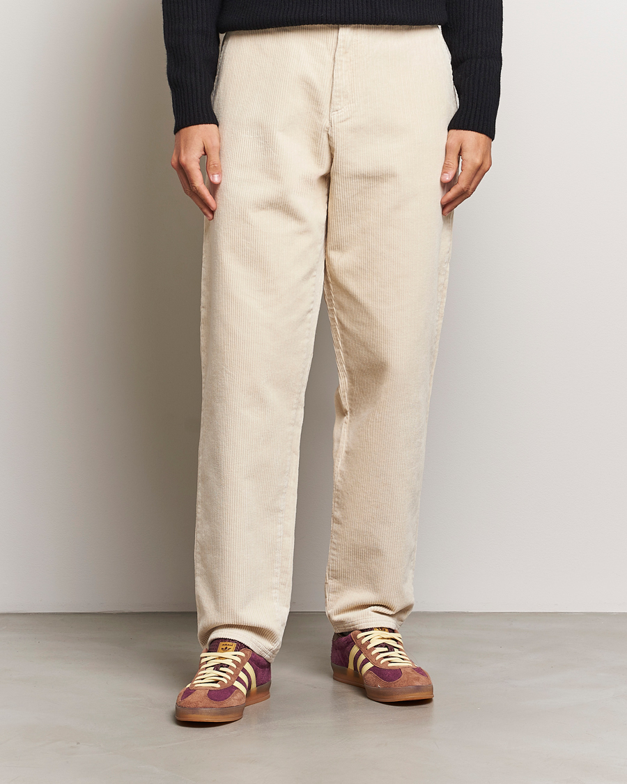 Hombres | Pantalones | LES DEUX | Kody Heavy Corduroy Pants Ivory
