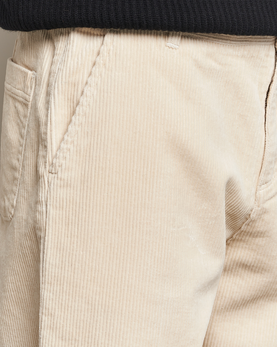 Hombres | Pantalones | LES DEUX | Kody Heavy Corduroy Pants Ivory