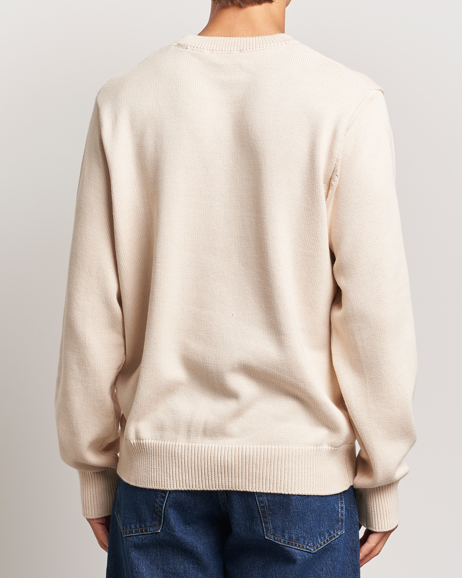 Hombres | Jerséis y prendas de punto | LES DEUX | Gary Cotton Knit 2.0 Ivory