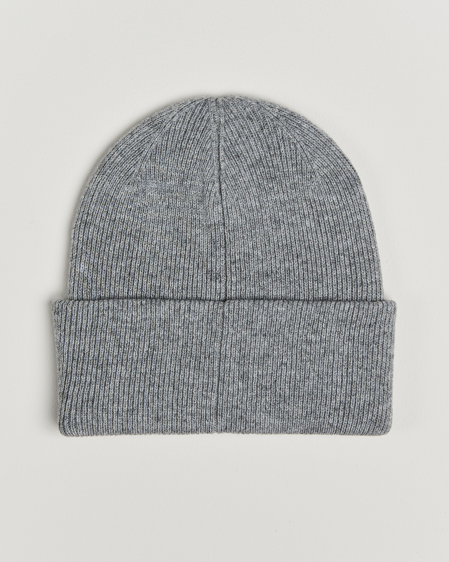 Hombres | Les Deux Wayne Wool Beanie Grey Melange | LES DEUX | Wayne Wool Beanie Grey Melange