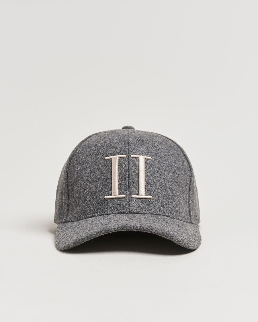 Hombres | Les Deux Encore Wool Baseball Cap Light Grey Melange | LES DEUX | Encore Wool Baseball Cap Light Grey Melange