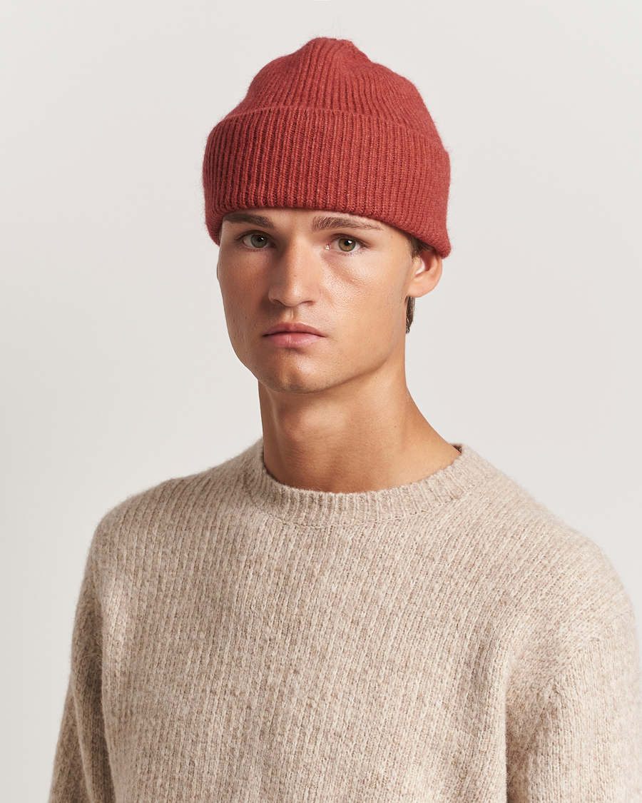 Hombres | Gorros | Le Bonnet | Lambswool/Caregora Beanie Terra