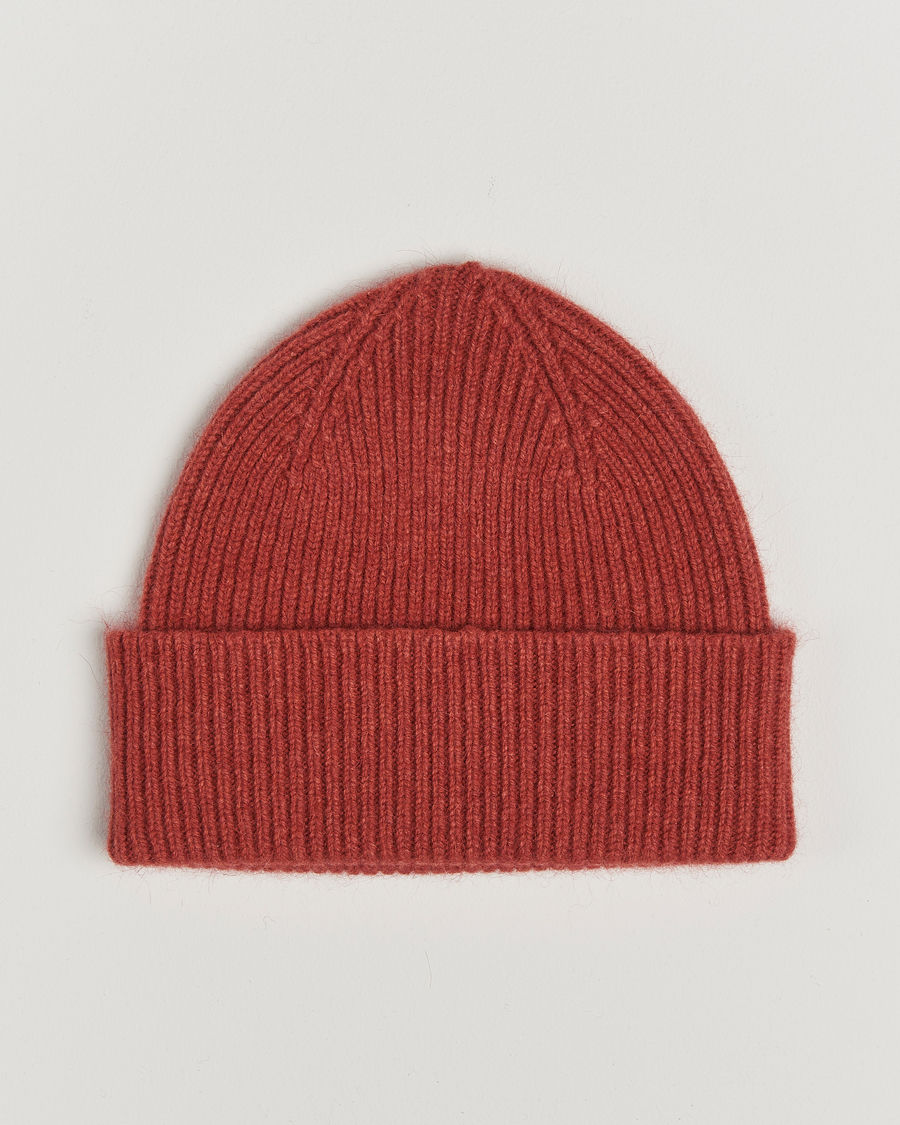Hombres | Gorros | Le Bonnet | Lambswool/Caregora Beanie Terra