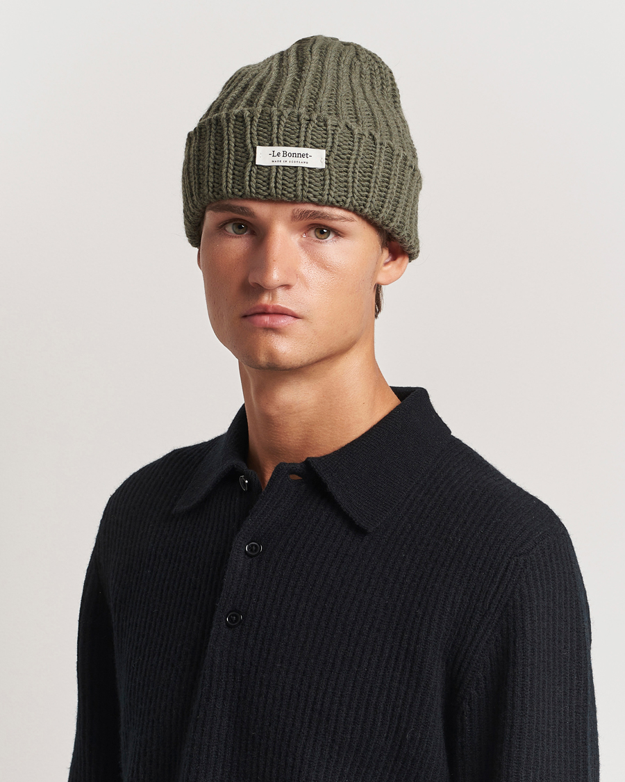 Hombres | Gorros | Le Bonnet | Le Grand Logo Croco