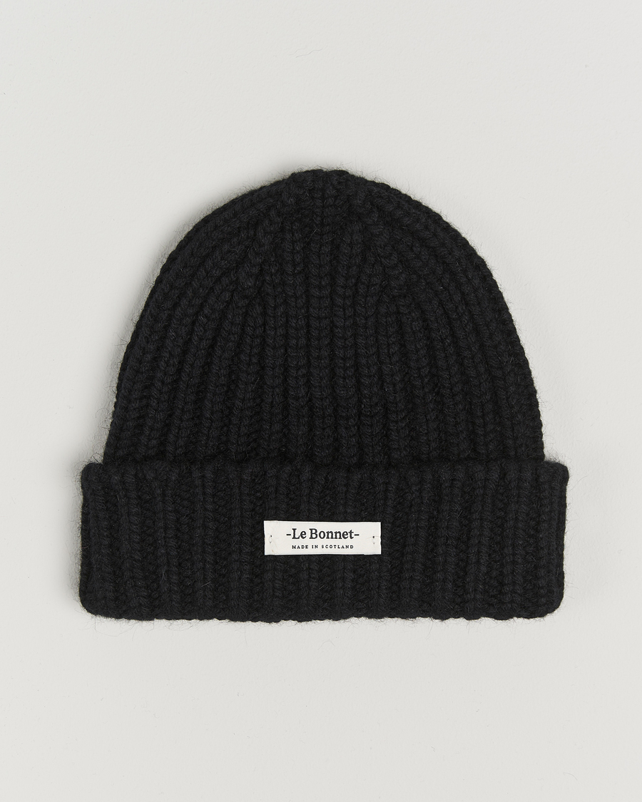 Hombres | Gorros | Le Bonnet | Le Grand Logo Onyx