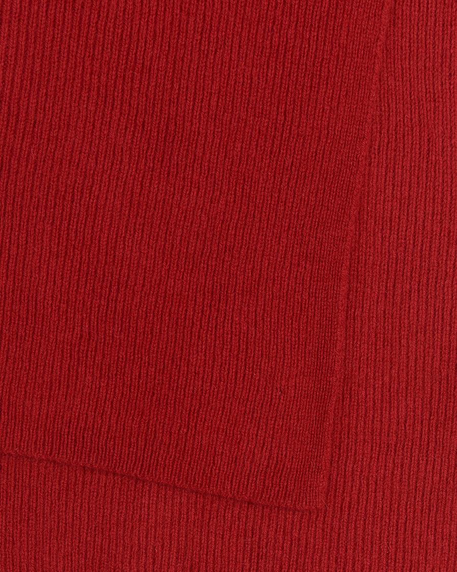 Hombres | Bufandas | Le Bonnet | Lambswool/Caregora Scarf Framboise