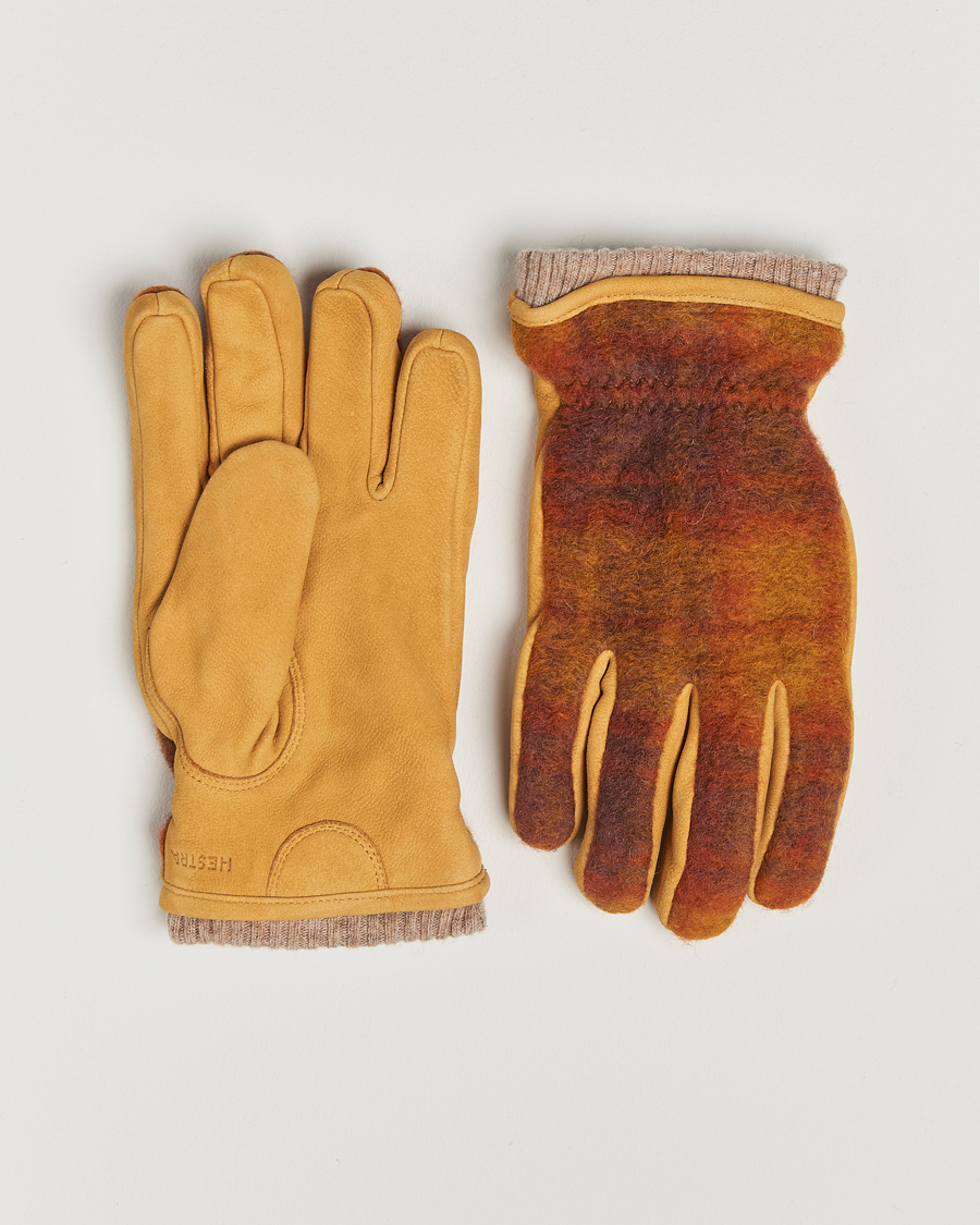 Hombres | Hestra Noah Wool/Nubuck Primaloft Glove Multi | Hestra | Noah Wool/Nubuck Primaloft Glove Multi