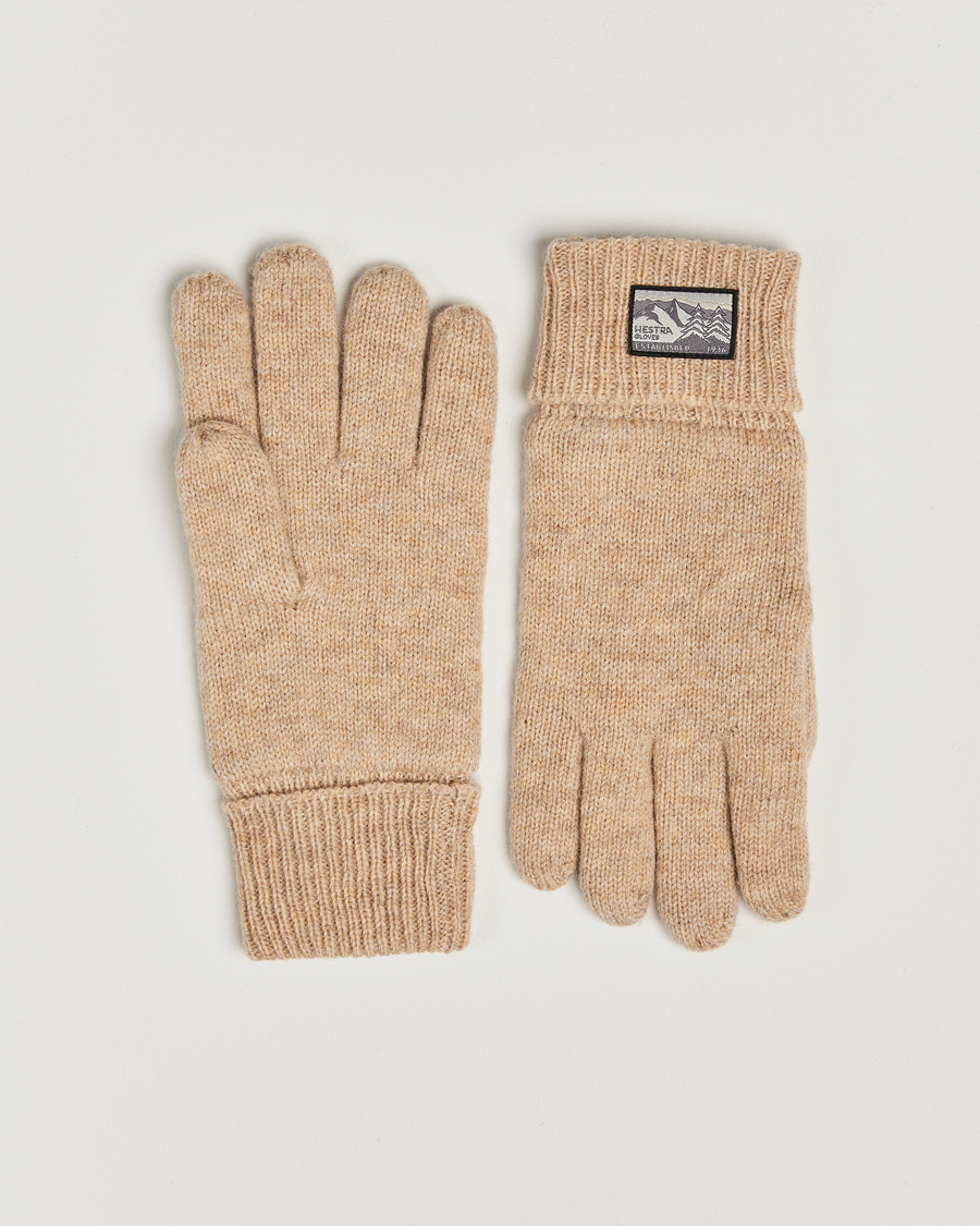 Hombres | Guantes | Hestra | Raggwool Glove Beige