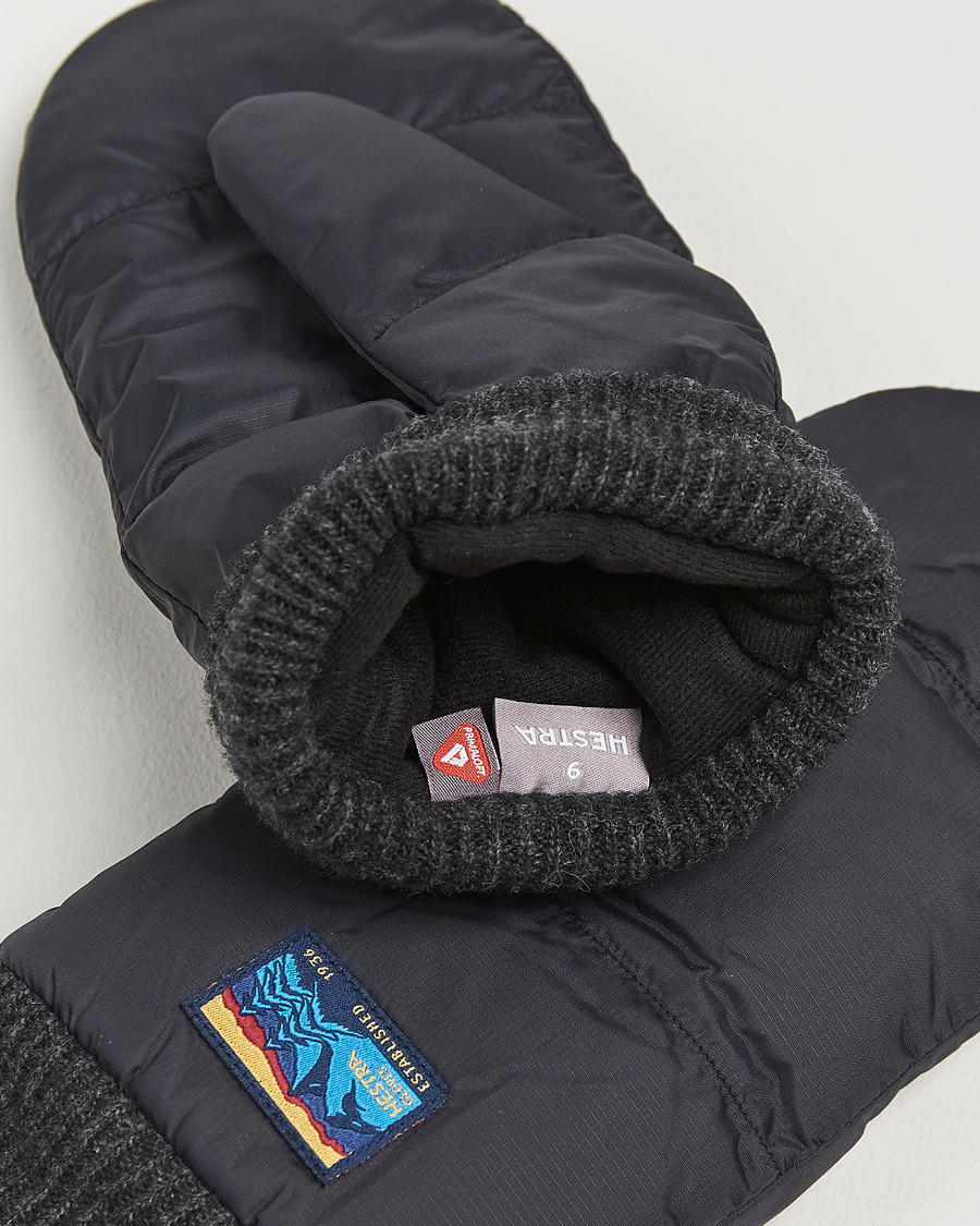 Hombres | Hestra Otra Wind-/Waterproof Primaloft Glove Black | Hestra | Otra Wind-/Waterproof Primaloft Glove Black