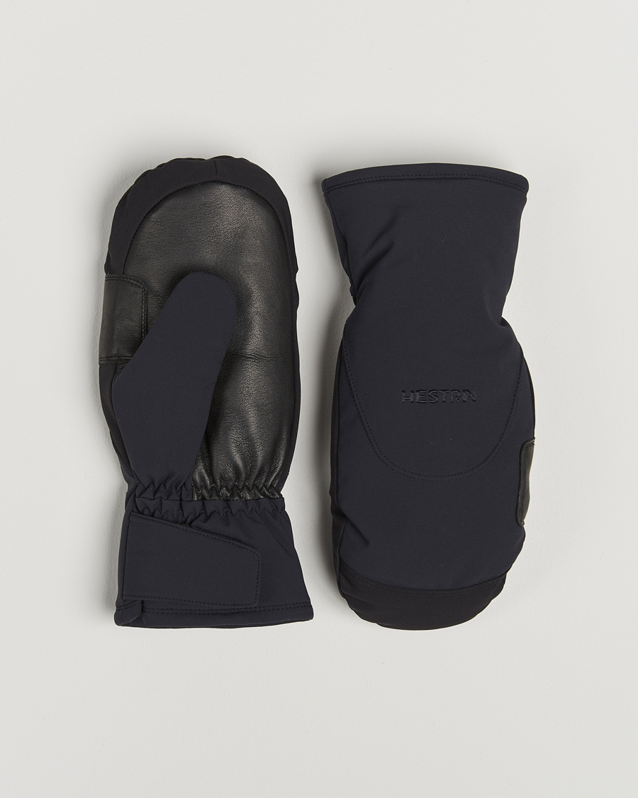 Hombres | Guantes | Hestra | CZone Mellow Mitt Black