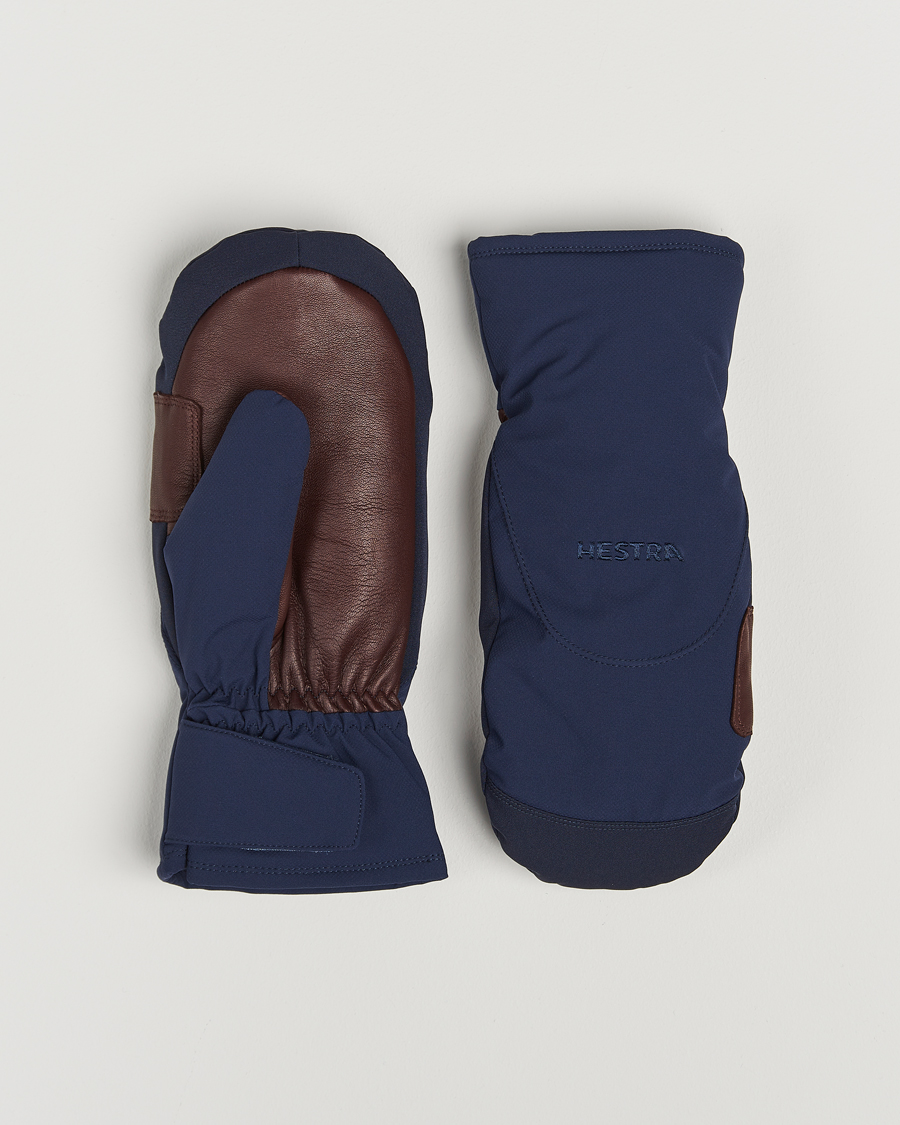 Hombres | Guantes | Hestra | Czone Mellow Mitt Navy