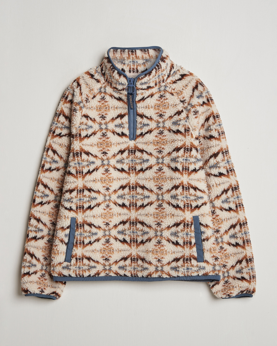 Hombres | Jerséis y prendas de punto | Pendleton | Pullover Half Zip Fleece Trapper Peak