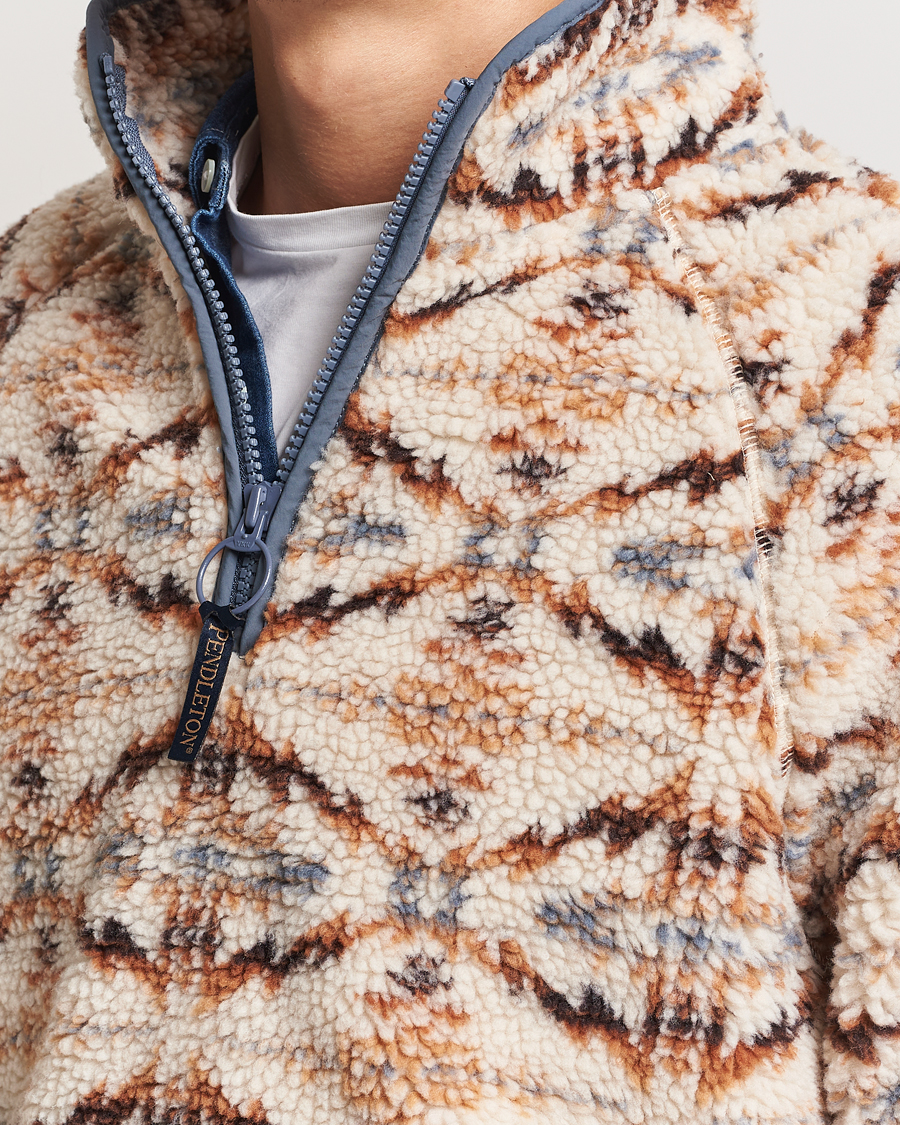Hombres | Jerséis y prendas de punto | Pendleton | Pullover Half Zip Fleece Trapper Peak