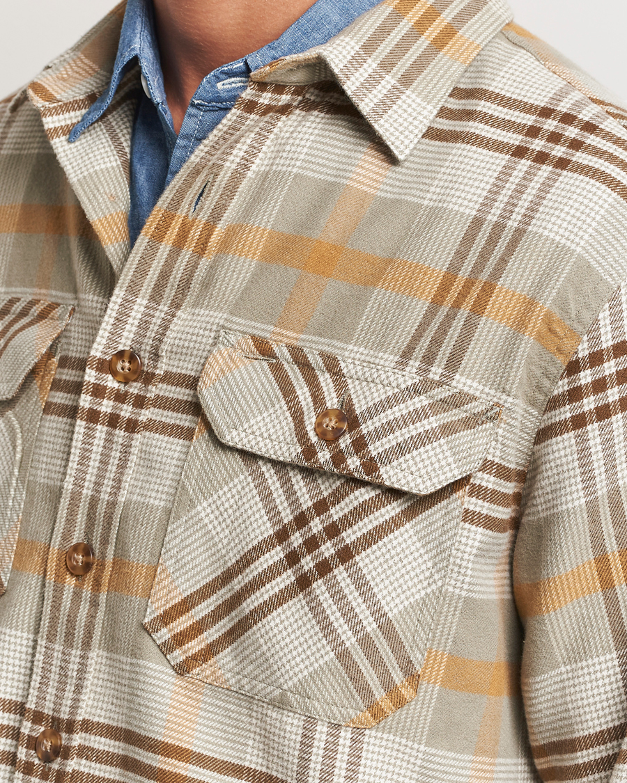 Hombres | Camisas | Pendleton | Burnside Flannel Shirt Tan Plaid