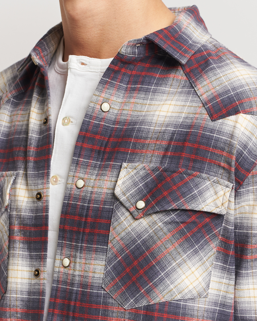 Hombres | Camisas | Pendleton | Wyatt Flannel Shirt Navy Plaid
