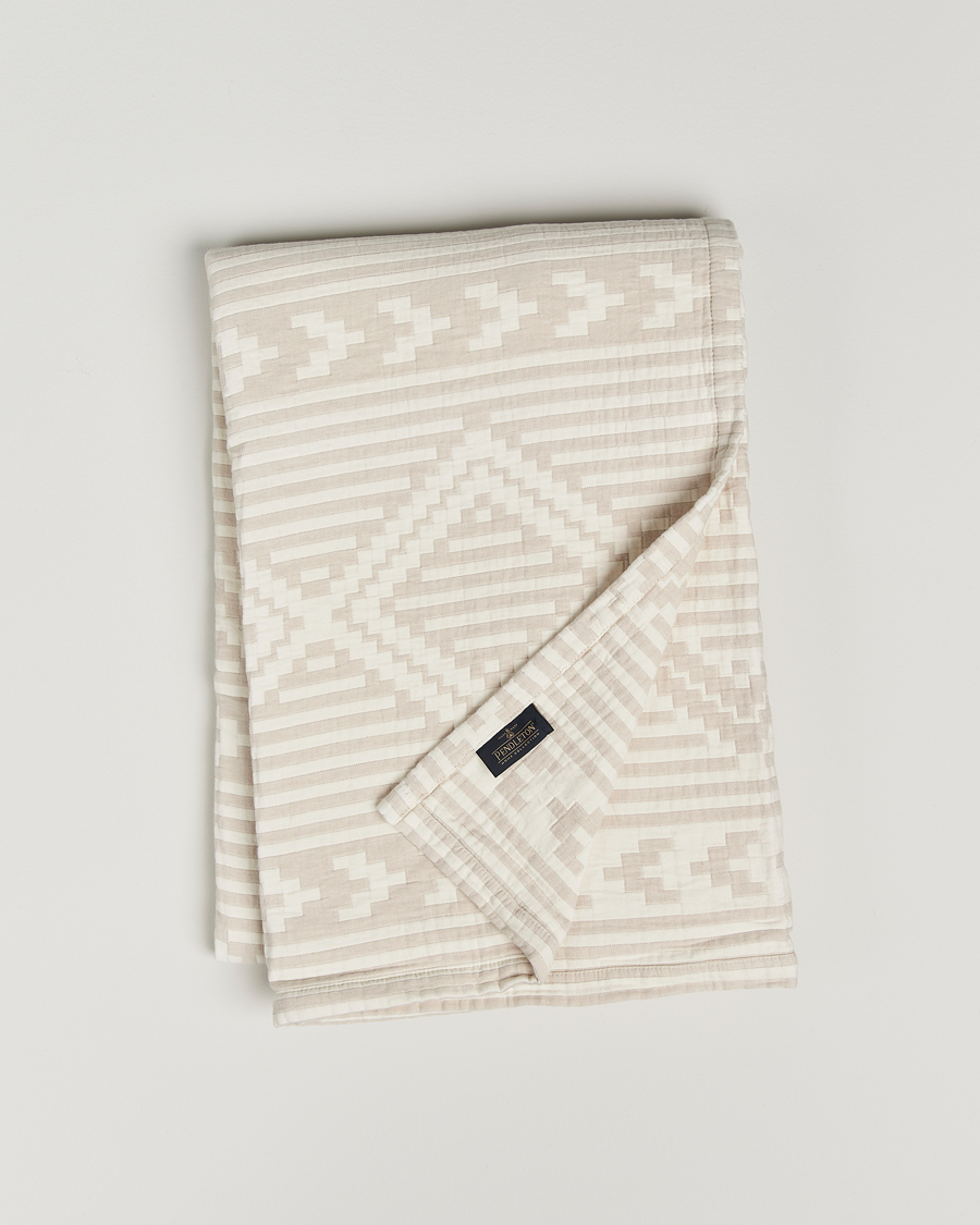 Hombres | Pendleton Organic Cotton Matelasse Blanket Ganado | Pendleton | Organic Cotton Matelasse Blanket Ganado