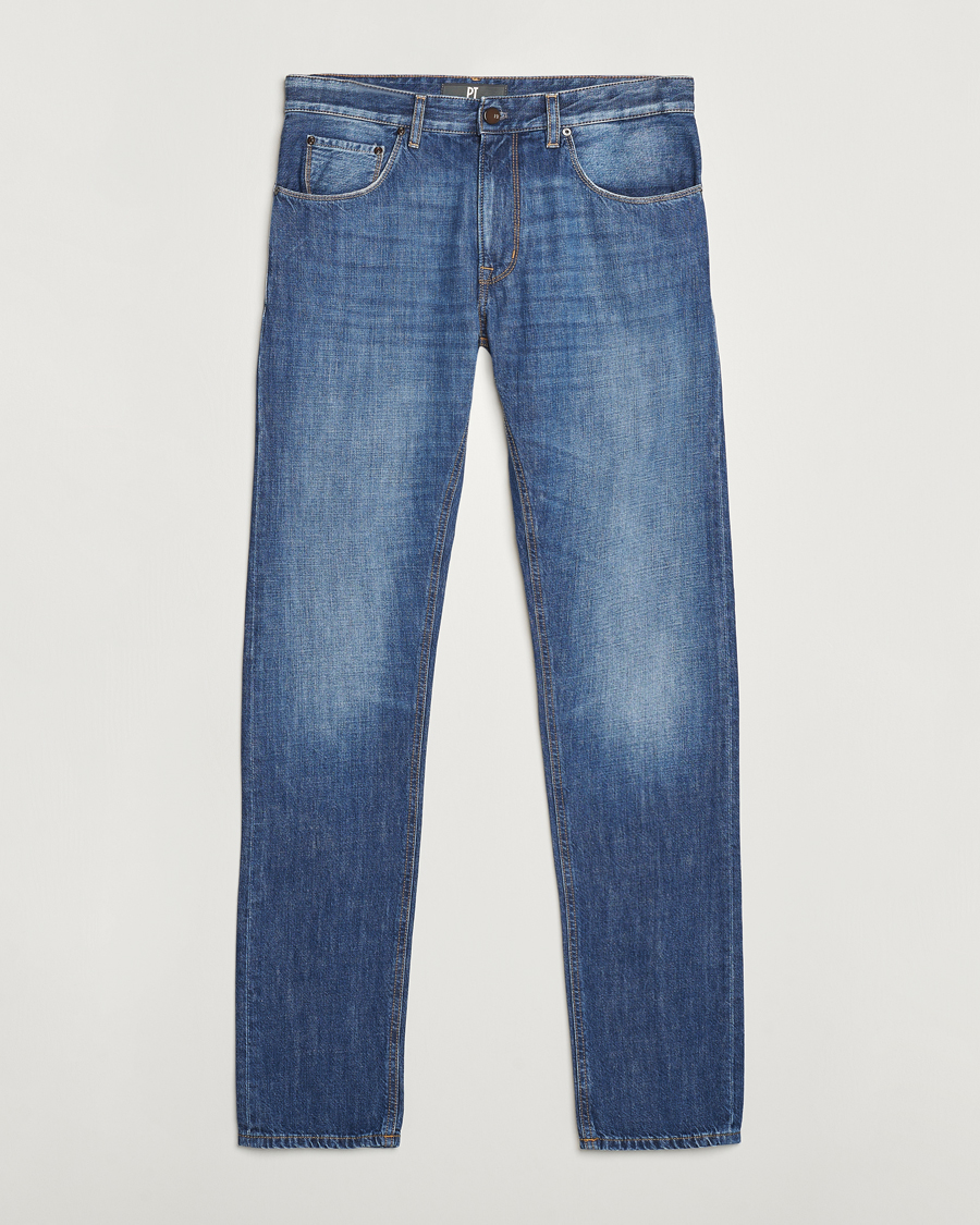 Hombres | Vaqueros | PT01 | Slim Fit Jeans Medium Blue