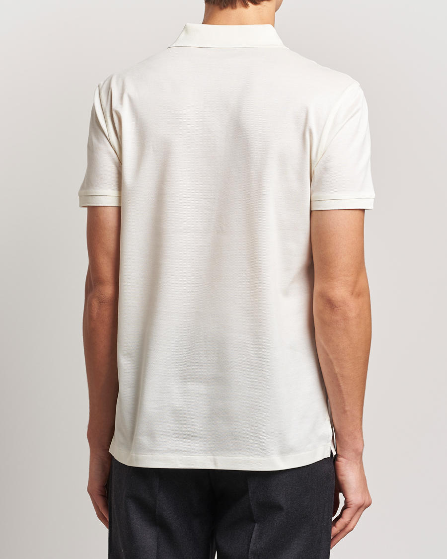 Hombres | Polos | Ralph Lauren Purple Label | Monogram Logo Polo Off White