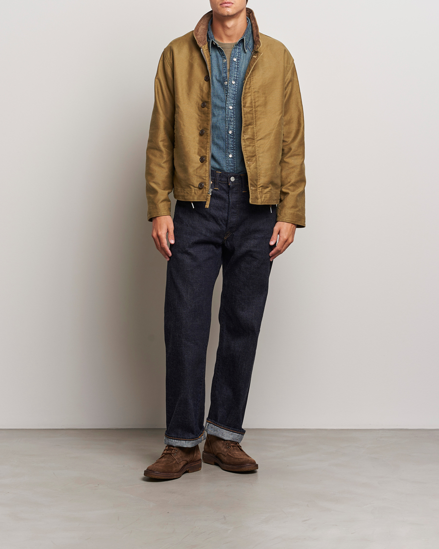 Hombres | Vaqueros | RRL | Vintage Five 5-Pocket Denim East/West Rinse