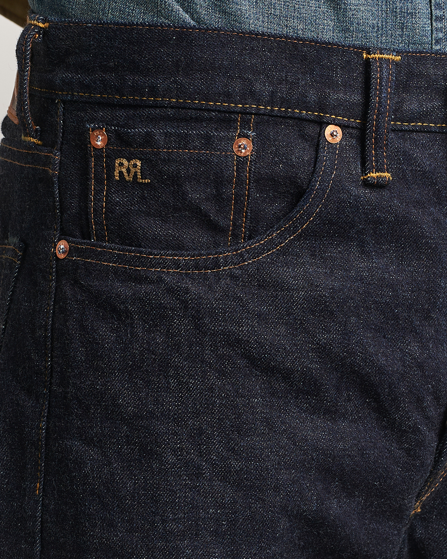 Hombres | Vaqueros | RRL | Vintage Five 5-Pocket Denim East/West Rinse