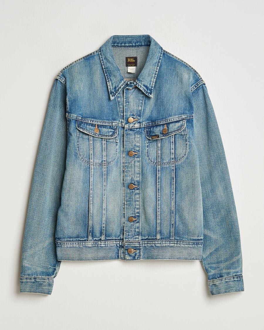 RRL Lot 271 Denim Jacket Leeland Wash en CareOfCarl.es