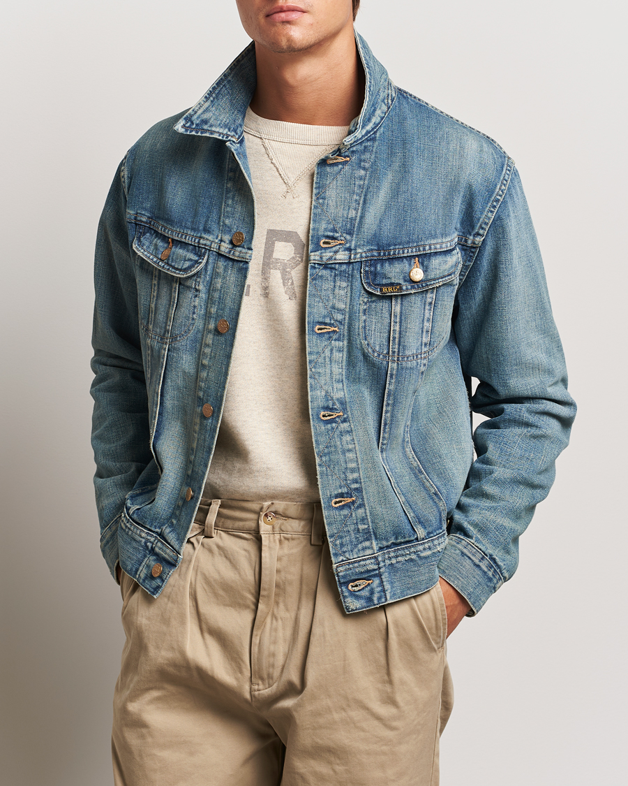 RRL Lot 271 Denim Jacket Leeland Wash en CareOfCarl.es