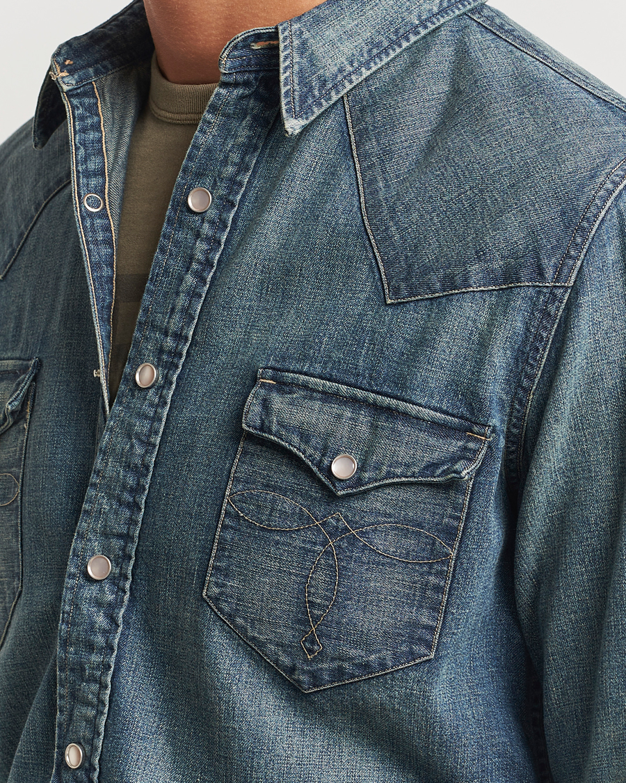 Hombres | Camisas | RRL | Buffalo Western Shirt Rinse