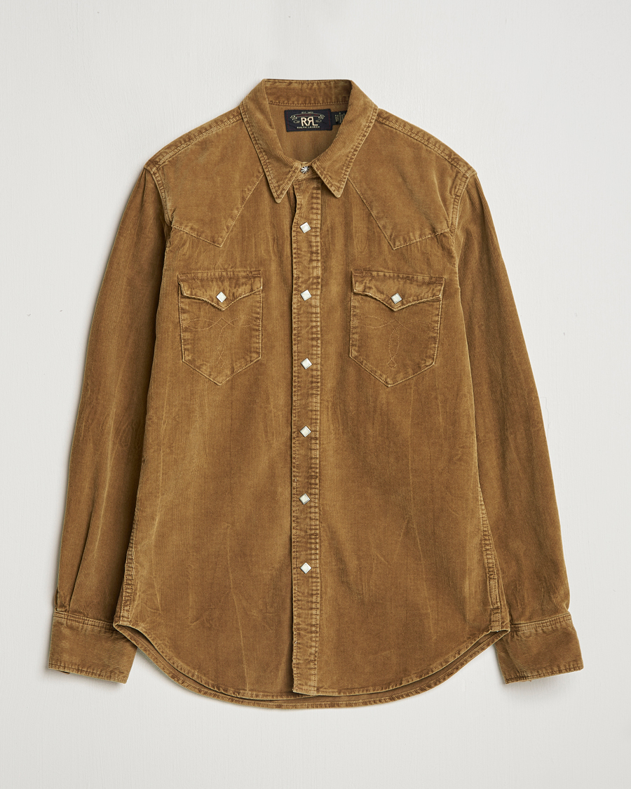 Hombres | Camisas | RRL | Buffalo Western Shirt Faded Tan