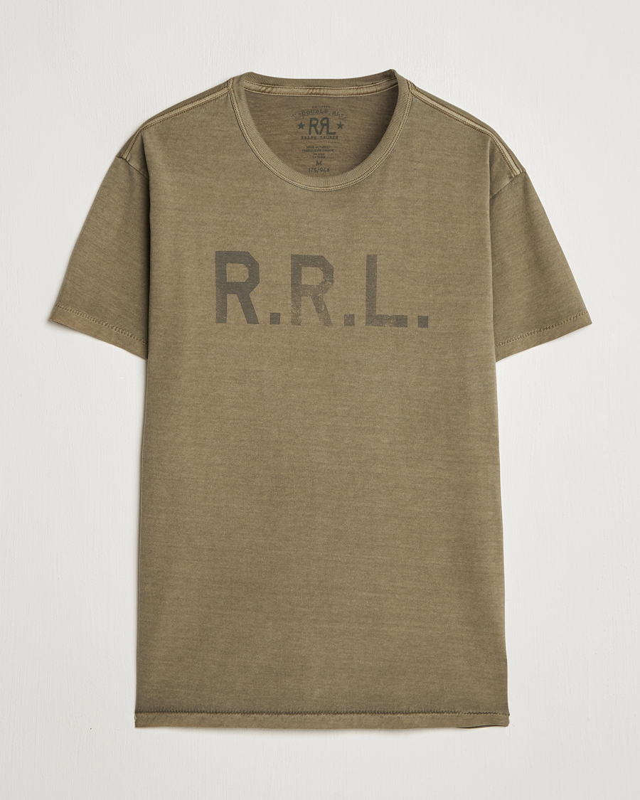 Hombres | Camisetas | RRL | Graphic Short Sleeve T-Shirt Olive