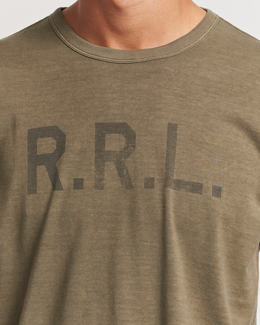 Hombres | Camisetas | RRL | Graphic Short Sleeve T-Shirt Olive