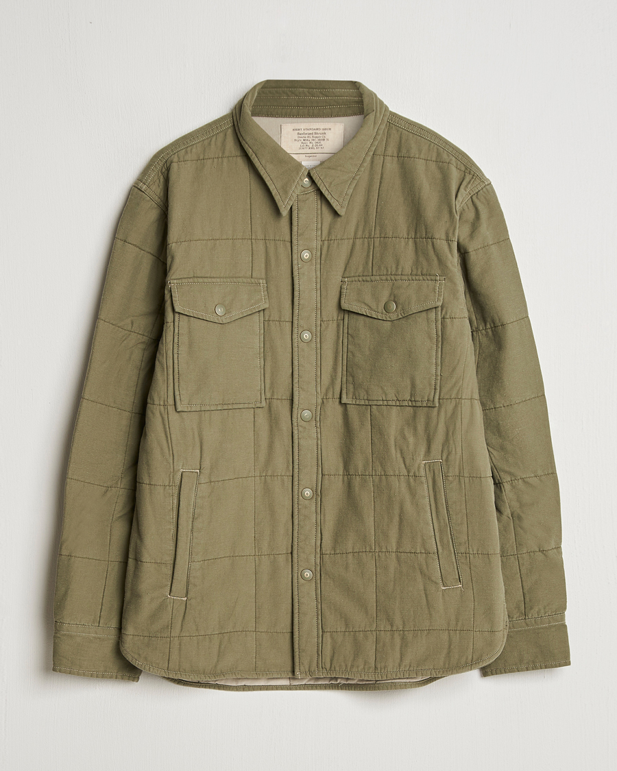 Hombres | Abrigos y chaquetas | RRL | Mountain Shirt Jacket Olive Drab
