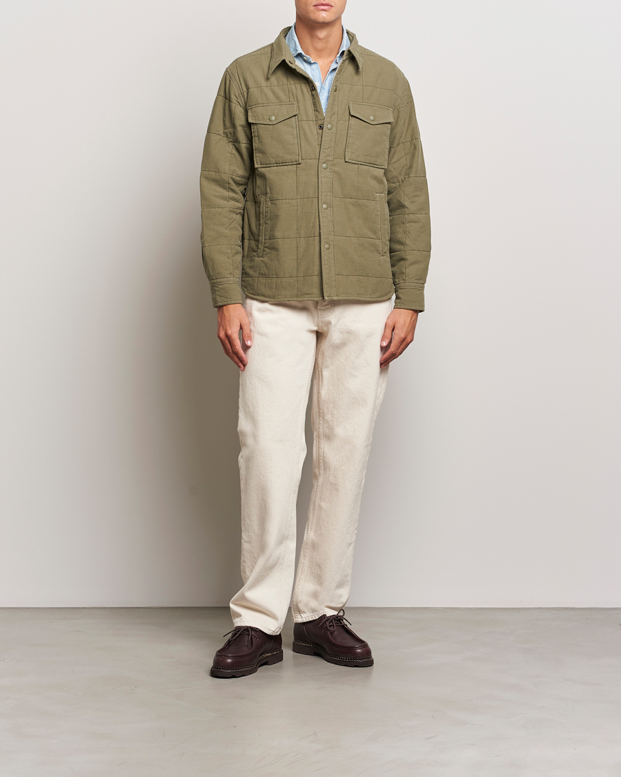 Hombres | Abrigos y chaquetas | RRL | Mountain Shirt Jacket Olive Drab