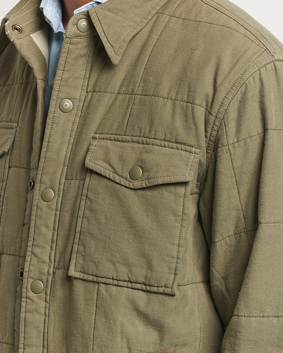 Hombres | Abrigos y chaquetas | RRL | Mountain Shirt Jacket Olive Drab
