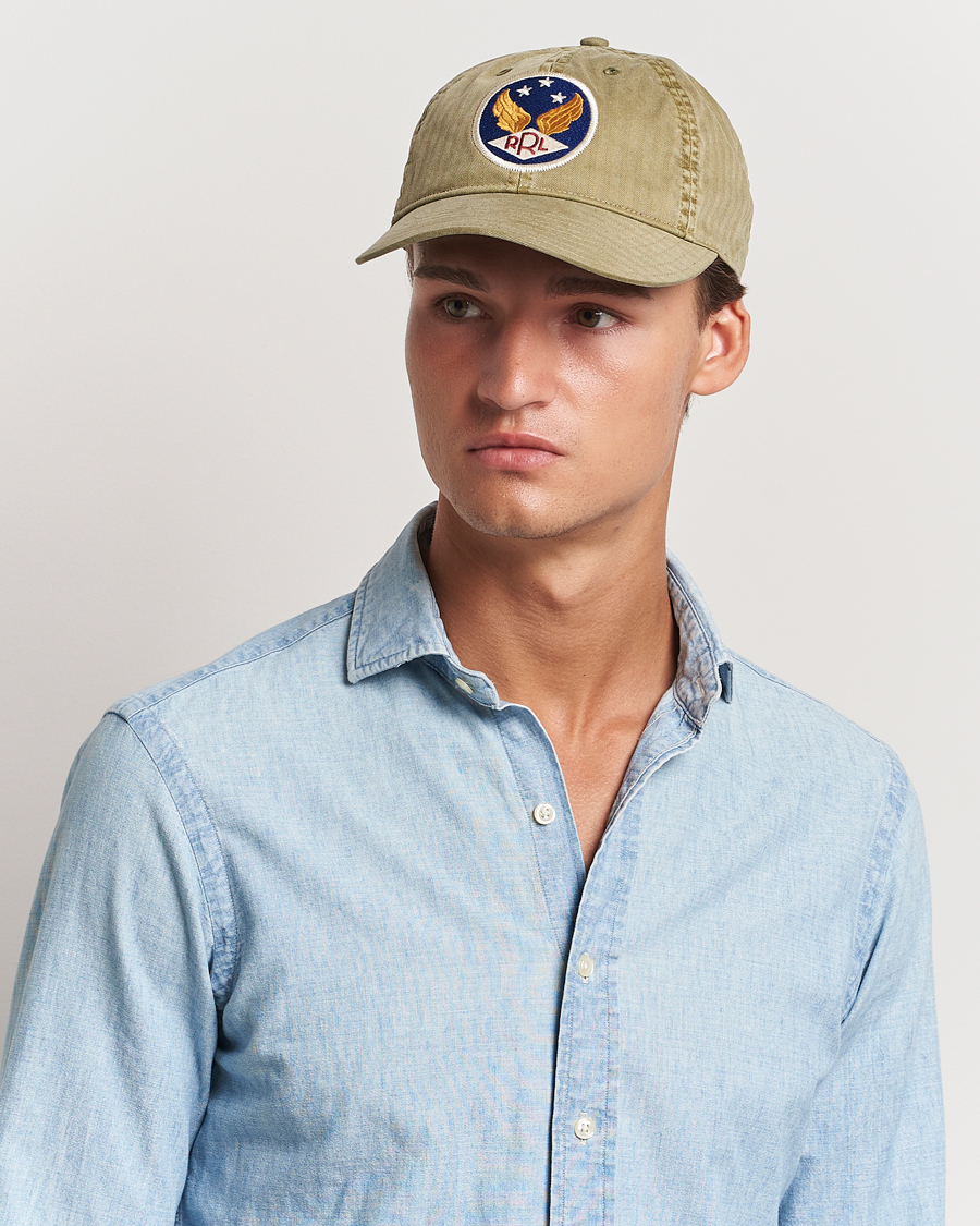 Hombres | RRL Ball Cap Brewster Green | RRL | Ball Cap Brewster Green