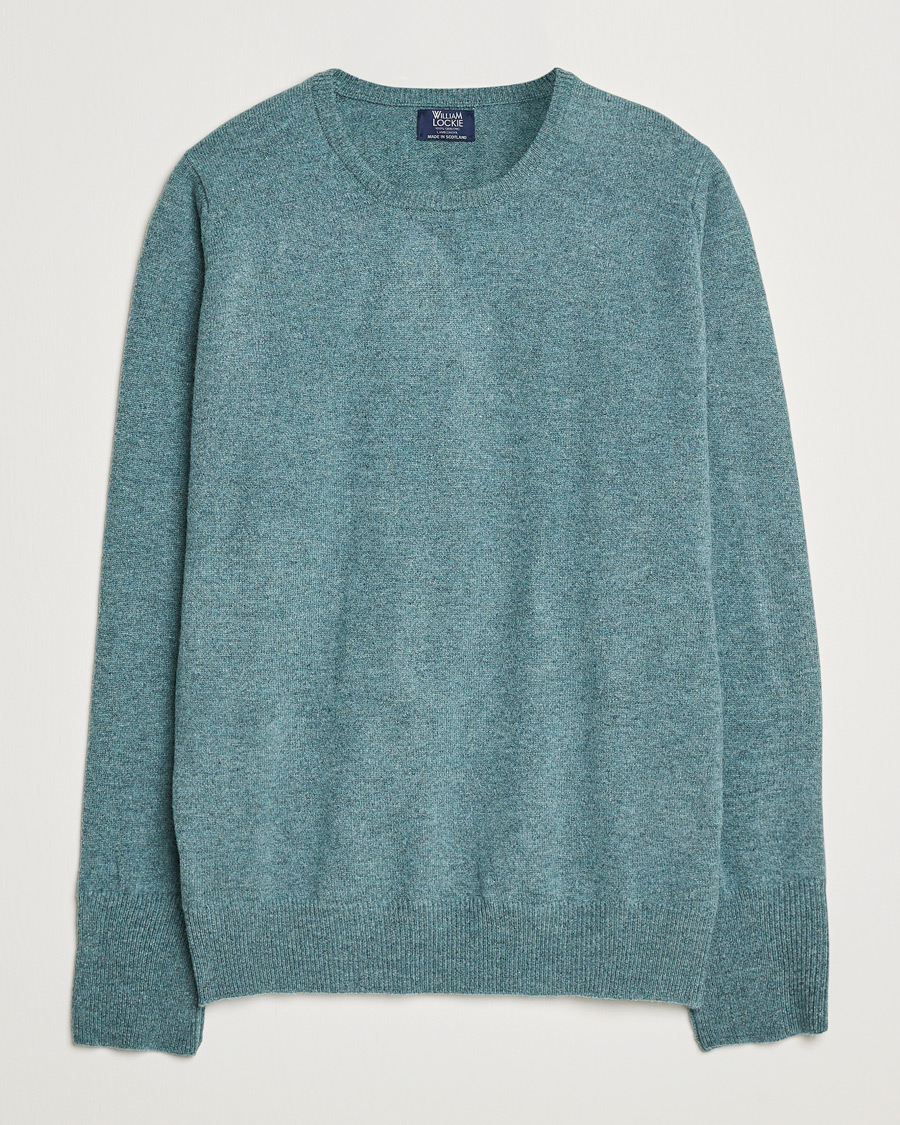 Hombres | Jerséis y prendas de punto | William Lockie | Rob Lambswool Crewneck Caspian
