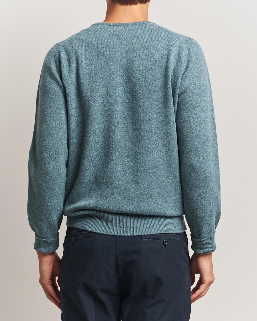 Hombres | Jerséis y prendas de punto | William Lockie | Rob Lambswool Crewneck Caspian