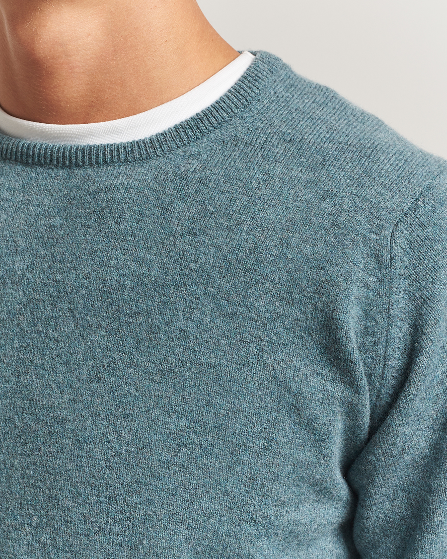 Hombres | Jerséis y prendas de punto | William Lockie | Rob Lambswool Crewneck Caspian