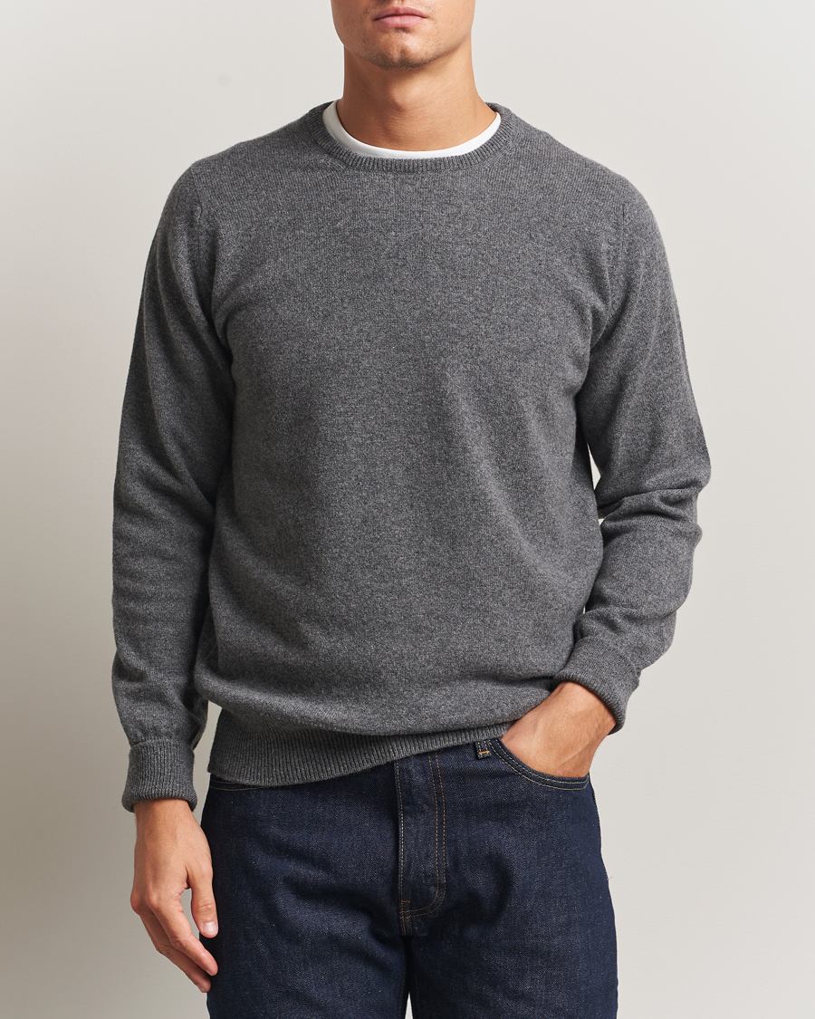 Hombres | Jerséis y prendas de punto | William Lockie | Rob Lambswool Crewneck Cliff
