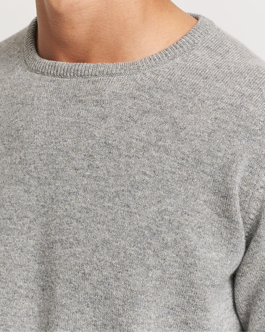 Hombres | Jerséis y prendas de punto | William Lockie | Rob Lambswool Crewneck Flannel
