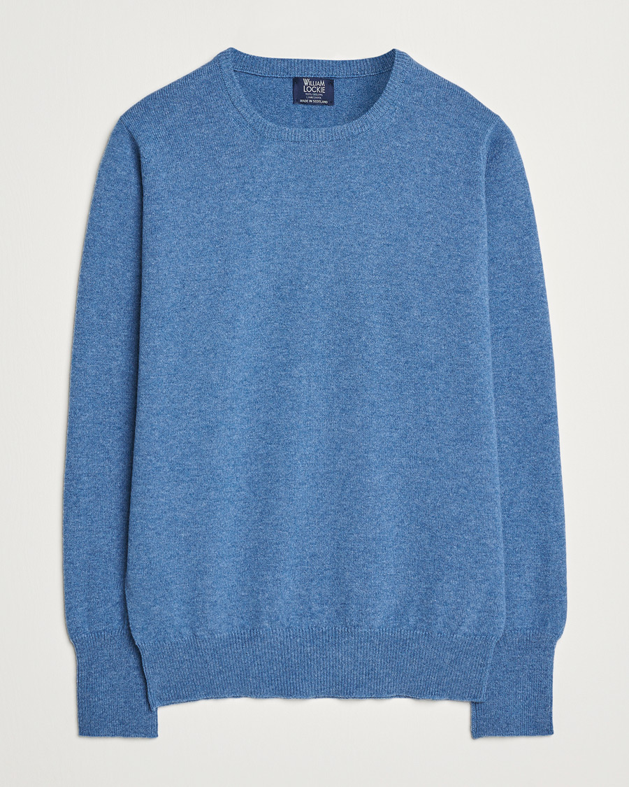 Hombres | Jerséis y prendas de punto | William Lockie | Rob Lambswool Crewneck Jeans