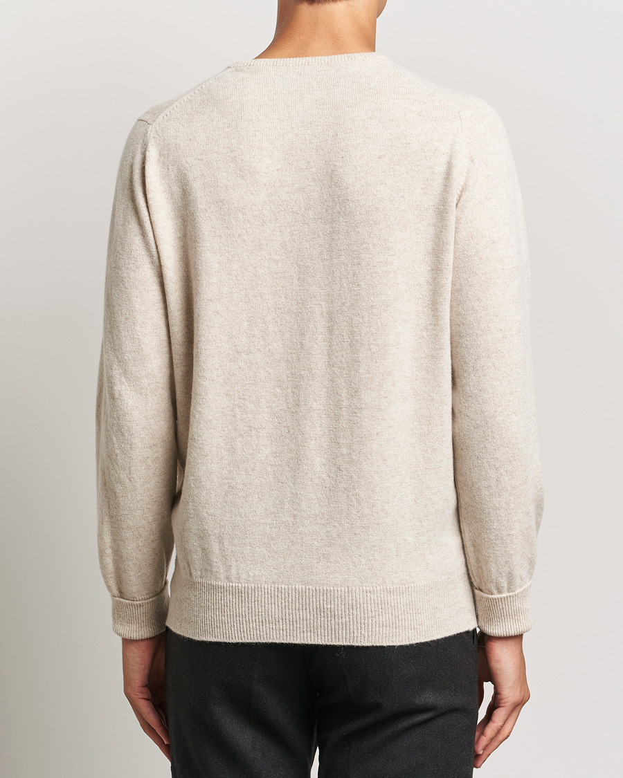 Hombres | Jerséis y prendas de punto | William Lockie | Rob Lambswool Crewneck Linen