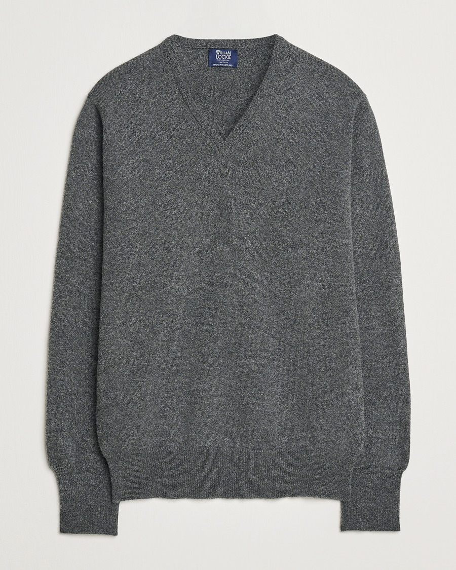 Hombres | Jerséis y prendas de punto | William Lockie | Rob Lambswool V-Neck Cliff