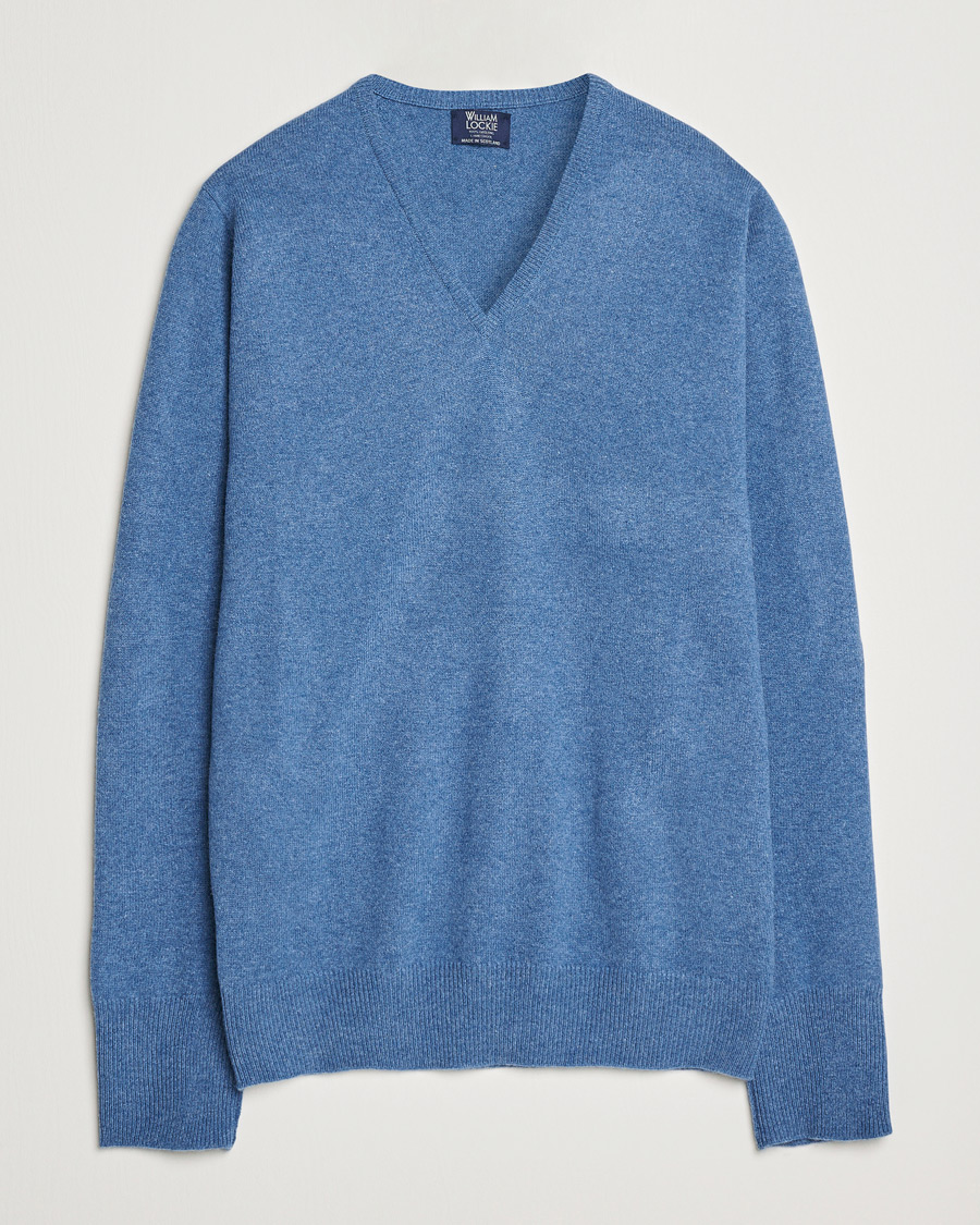 Hombres | Jerséis y prendas de punto | William Lockie | Rob Lambswool V-Neck Clyde