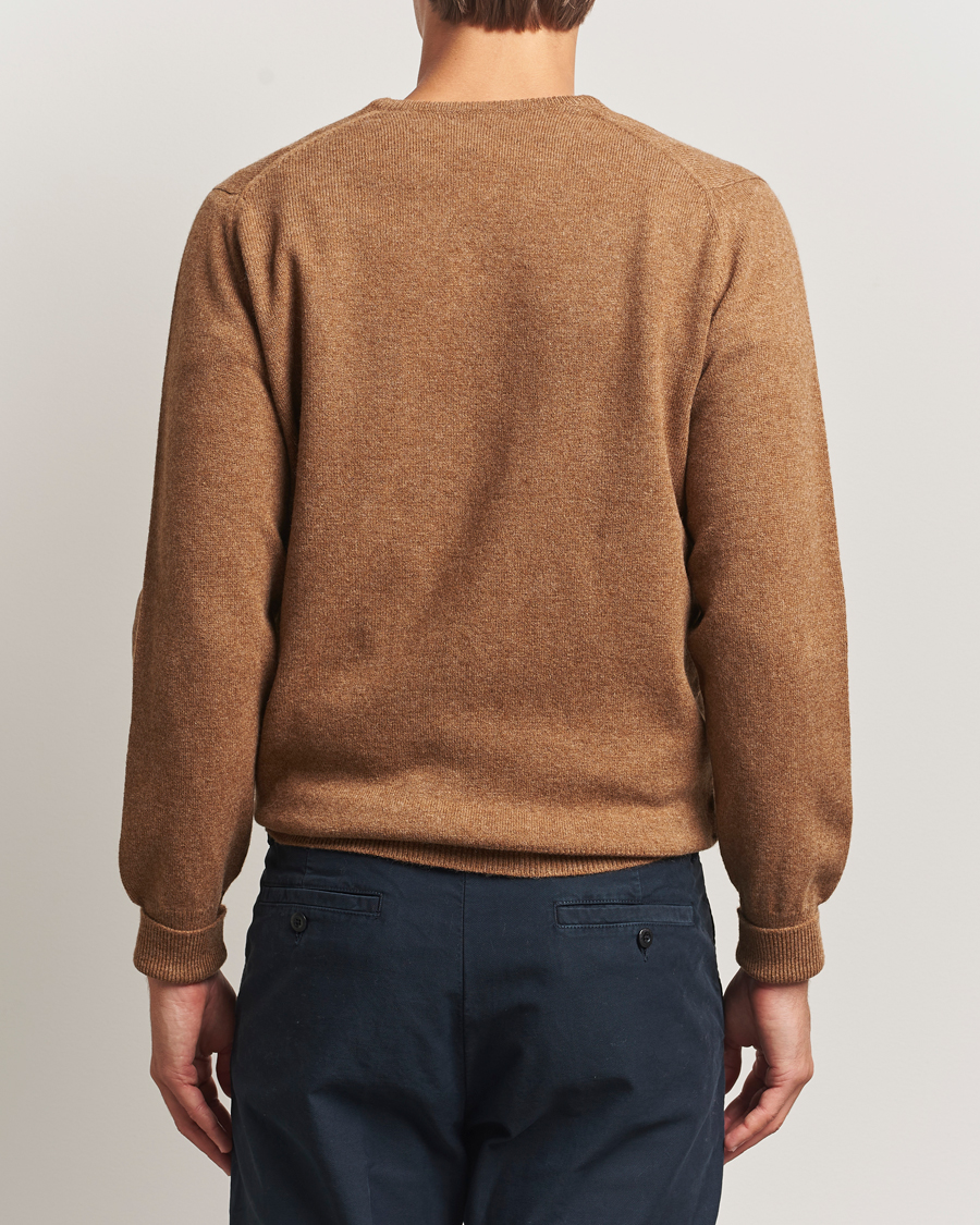 Hombres | Jerséis y prendas de punto | William Lockie | Rob Lambswool V-Neck Savannah