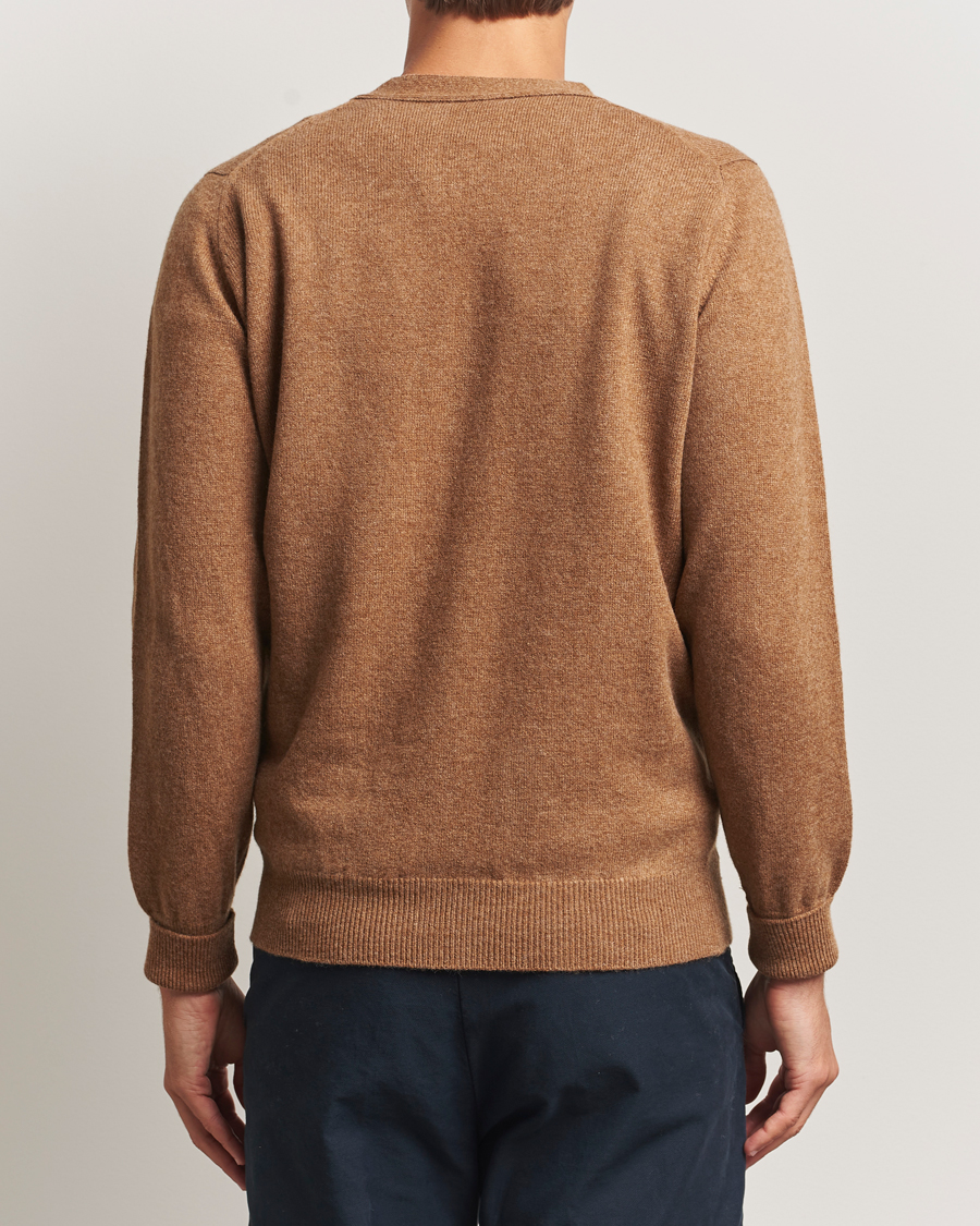 Hombres | Jerséis y prendas de punto | William Lockie | Rob Lambswool Cardigan Driftwood