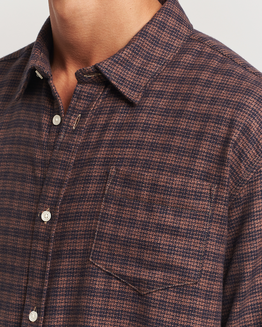 Hombres | Camisas | Palmes | Joseph Flannel Shirt Navy