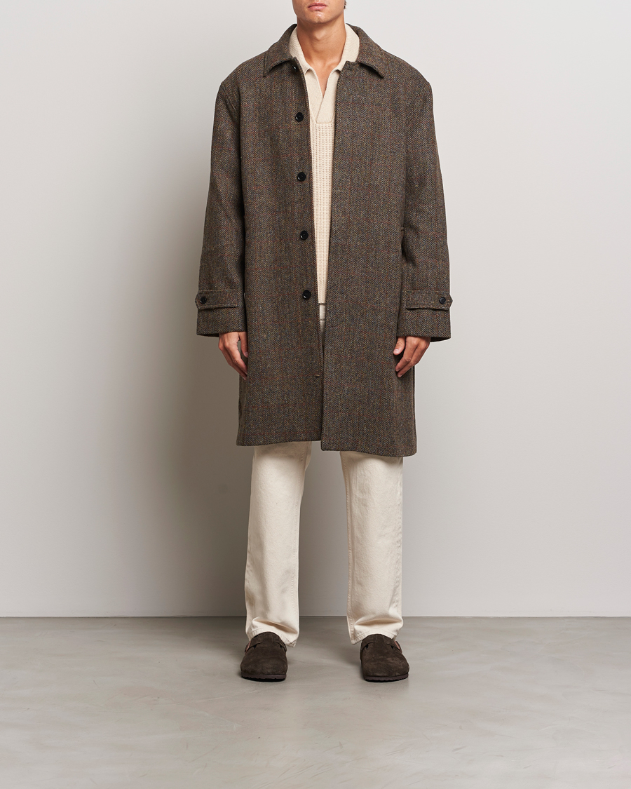 Hombres | Abrigos y chaquetas | Palmes | Tweed Coat Brown
