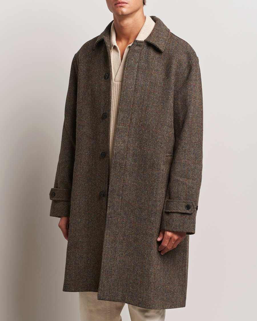 Hombres | Abrigos y chaquetas | Palmes | Tweed Coat Brown