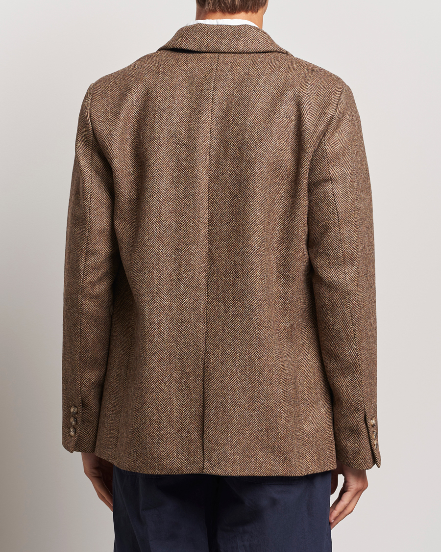 Hombres | Blazers | Palmes | Blaze Herringbone Wool Sport Coat Brown