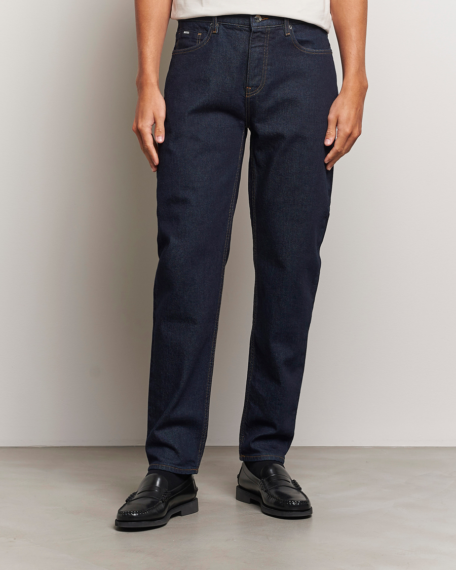 Hombres | Pantalones | BOSS BLACK | Re.Maine Jeans Dark Blue